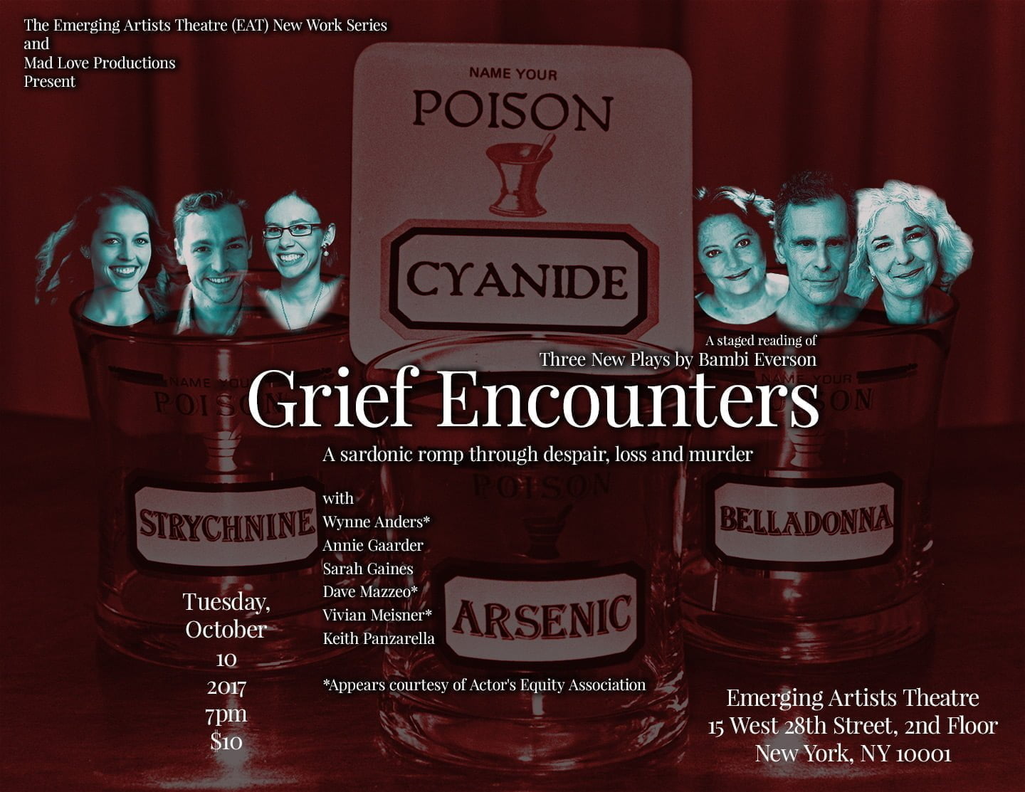 grief encounters poster